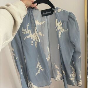 Realisation Par Bianca blue shirt